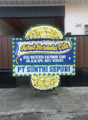 Papan Bunga Duka di Tanjung Aman