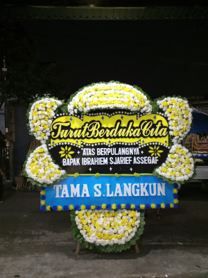 Papan Bunga Duka di Tanjung Aman
