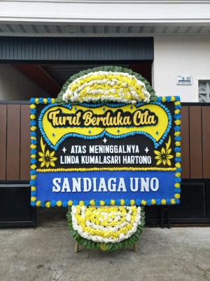 Papan Bunga Duka di Tanjung Aman